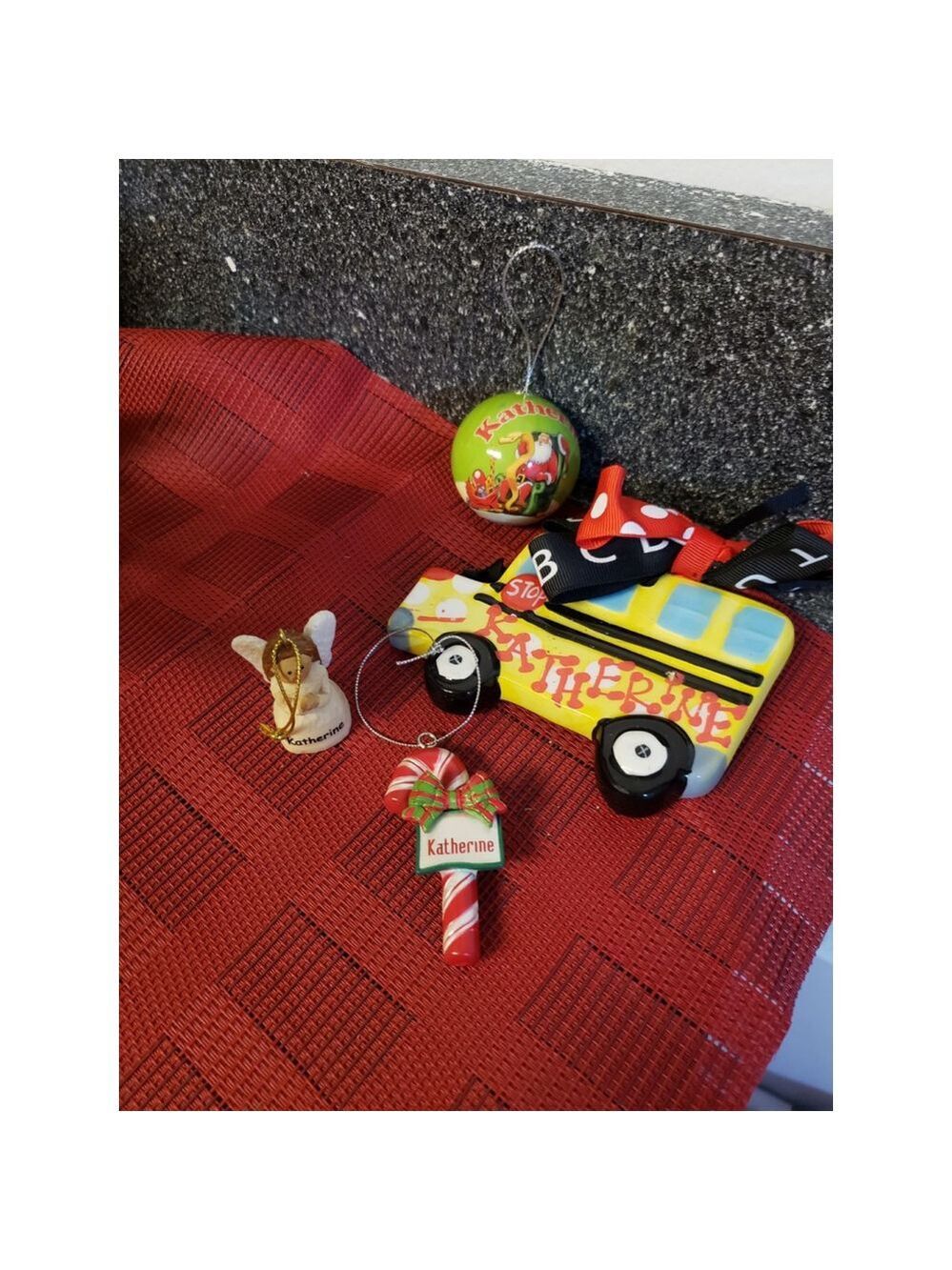 Vintage Katherine's Ornaments Personalized Christmas